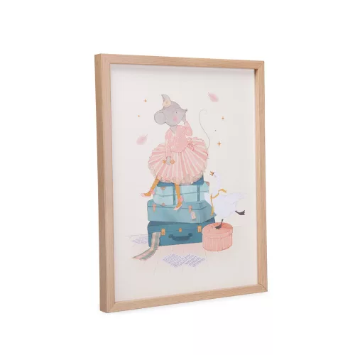 Moulin Roty - Szép képek - Fa keret plakáthoz 30x40 cm
