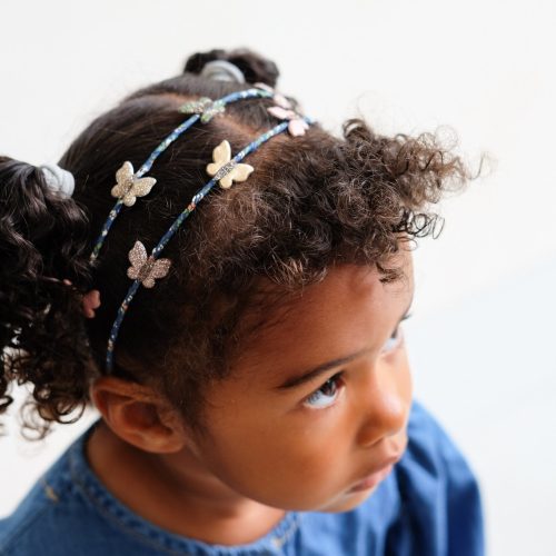 Pillangó dupla hajpánt