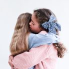 Óriás masnis  – 2 db-os hajcsat szett - zöld