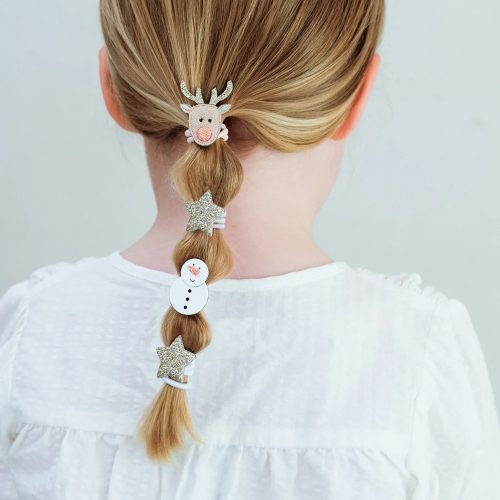 Rénszarvasos hajgumik - 6 db-os szett