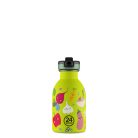24Bottles - Kids Urban - Rozsdamentes acél kulacs szívószálas kupakkal - 250 ml - Veggie Friends