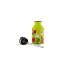 24Bottles - Kids Urban - Rozsdamentes acél kulacs szívószálas kupakkal - 250 ml - Veggie Friends