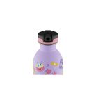 24Bottles - Kids Urban - Rozsdamentes acél kulacs szívószálas kupakkal - 250 ml - Music Friends