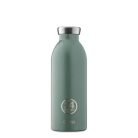 Rozsdamentes acél termosz - 24Bottles Clima - 500 ml - Rustic Moss Green