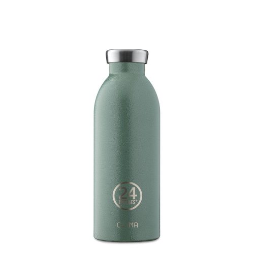Rozsdamentes acél termosz - 24Bottles Clima - 500 ml - Rustic Moss Green