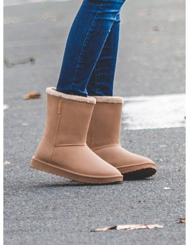 Be Only - Bundás, téli gumicsizma gyerekeknek/felnőtteknek - Bézs