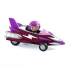 Djeco - CRAZY MOTORS játékautó - Bordó kisasszony