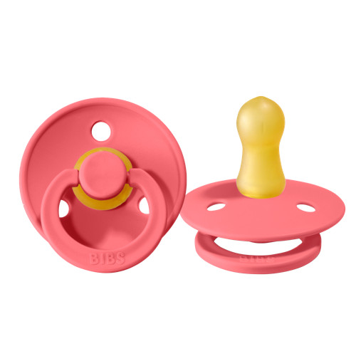 BIBS - Színes cumi - több méretben - korall