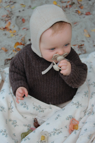 BIBS - Supreme cumi - több méretben - vanília/barack szett