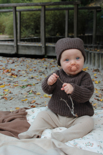 BIBS - Supreme cumi - több méretben - vanília/barack szett