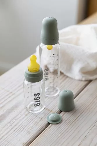 BIBS - Cumisüveg szett 225 ml - Zsálya