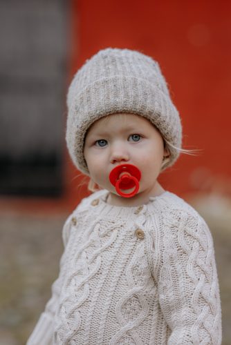 BIBS - Színes cumi - több méretben - pirospiros