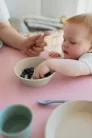 BIBS tányér szett - púderrózsaszín