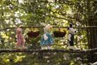 Moulin Roty - A nagy család - Semjén nyuszi "kistesó" (30 cm)