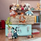Moulin Roty - A nagy család - Semjén nyuszi "kistesó" (30 cm)