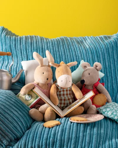 Moulin Roty - A nagy család - Hugó ló "kistesó" (30 cm)