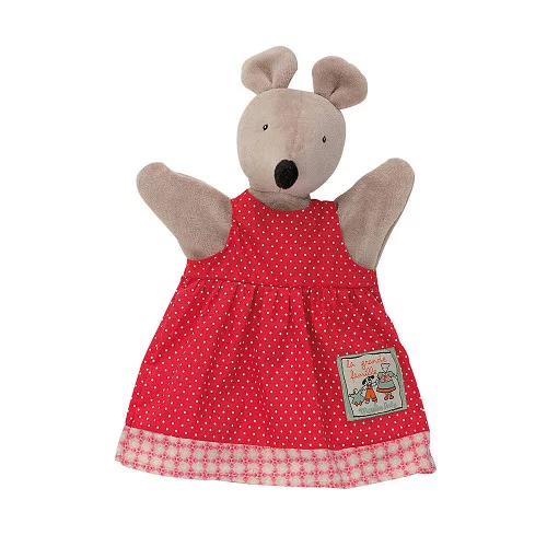 Moulin Roty - A nagy család - Nina egér plüss báb