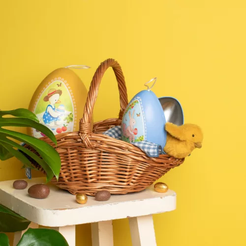 Moulin Roty - A nagy család - Tölthető meglepetés tojás (13 cm)