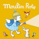 Moulin Roty - Diavetítő lámpák - 3 db lemez dobozban mesevetítőbe - A nagy család