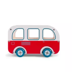 Moulin Roty - A Nagy család - Fa busz Cézár kutyával
