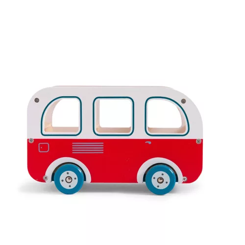 Moulin Roty - A Nagy család - Fa busz Cézár kutyával