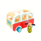 Moulin Roty - A Nagy család - Fa busz Cézár kutyával