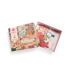 Moulin Roty - A nagy család - A házikóban puzzle - kirakó ( 100 darabos)