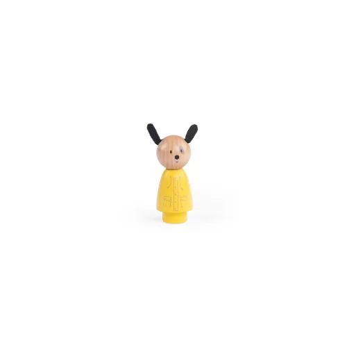 Moulin Roty - A nagy család - Fa vitorlás hajó