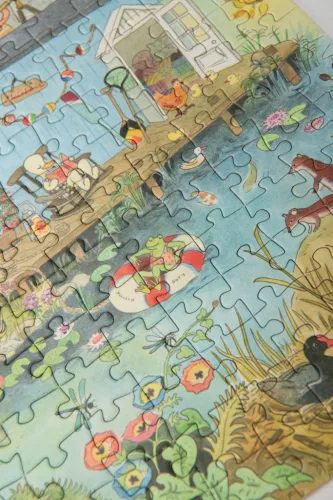 Moulin Roty - A nagy család - Kirándulás kirakó-  500 db-os puzzle