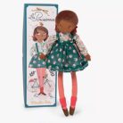 Moulin Roty - Párizsiak - Hölgyek - Cseresznye kisasszony díszdobozban (39 cm)