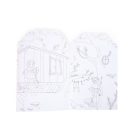 Moulin Roty - Párizsiak - Matricás színező album - 20 oldalas