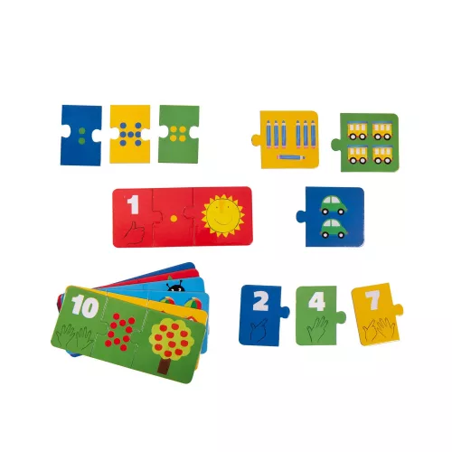 Moulin Roty - Vidámság - Számos kirakó, puzzle (30db-os)