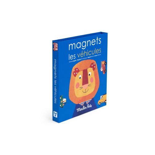 Moulin Roty - Vidámság - Mágneses játék - Képkirakó - Járművek