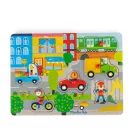 Moulin Roty - Vidámság - Hangos puzzle - a városban 