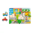 Moulin Roty - Vidámság - Hangos puzzle - a városban 