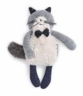 Moulin Roty - Macskabajusz - Ferdinánd világosszürke cica - kicsi