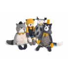 Moulin Roty - Macskabajusz - Alfonz szürke cica plüss (39 cm)