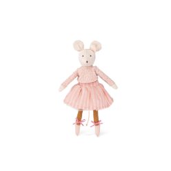 Moulin Roty - Tánciskola - Anna balerina egérke (28cm)