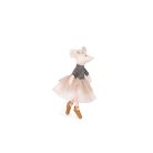 Moulin Roty - Tánciskola - Zsuzsi balerina egérke (26 cm)