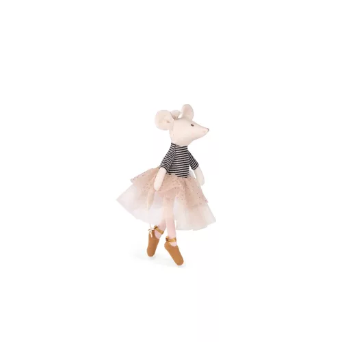 Moulin Roty - Tánciskola - Zsuzsi balerina egérke (26 cm)