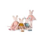Moulin Roty - Tánciskola - Plüss egérke - rózsaszín