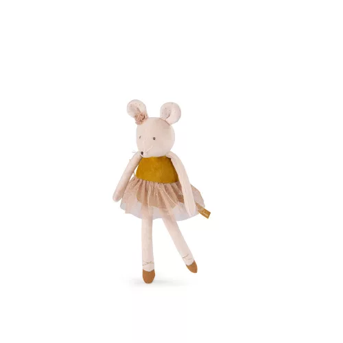 Moulin Roty - Tánciskola - Plüss egérke - arany