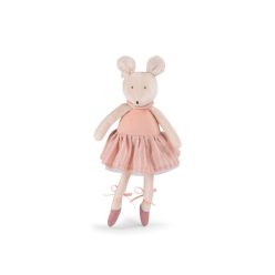   Moulin Roty - Tánciskola - Plüss egérke díszdobozban - 35 cm