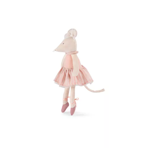 Moulin Roty - Tánciskola - Plüss egérke díszdobozban - 35 cm