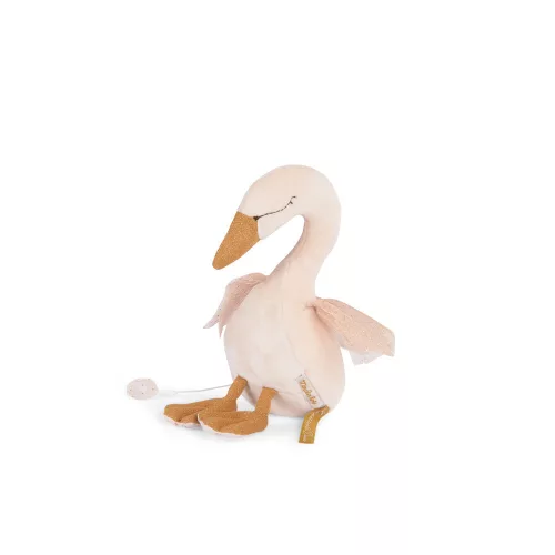 Moulin Roty - Tánciskola - Zenélő hattyú (21 cm)