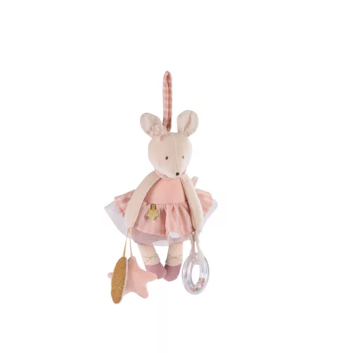 Moulin Roty - Tánciskola - Fellógatható készségfejlesztő játék - egérke