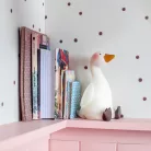 Moulin Roty - Tánciskola - Hattyús éjjeli lámpa (USB)