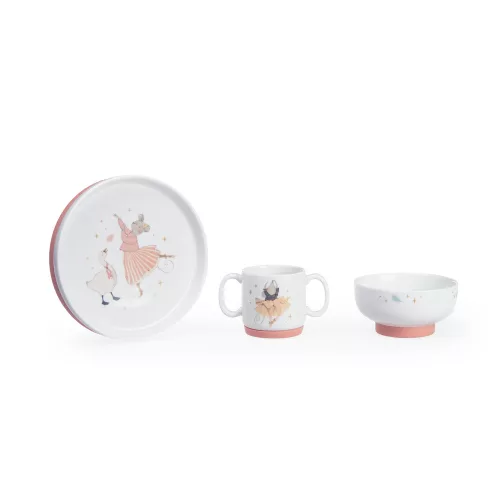 Moulin Roty - Tánciskola - Porcelán étkészlet