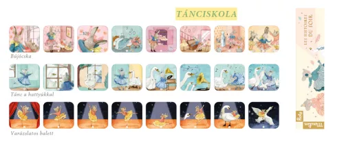 Moulin Roty - Diavetítő lámpa - Mesevetítő: Tánciskola