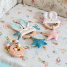 Moulin Roty - Tánciskola - Rágóka (szilikon és fa) - Hattyú